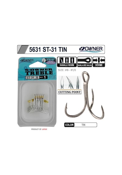 Owner 5631 St-31tn Tin Çarpma İğne 2