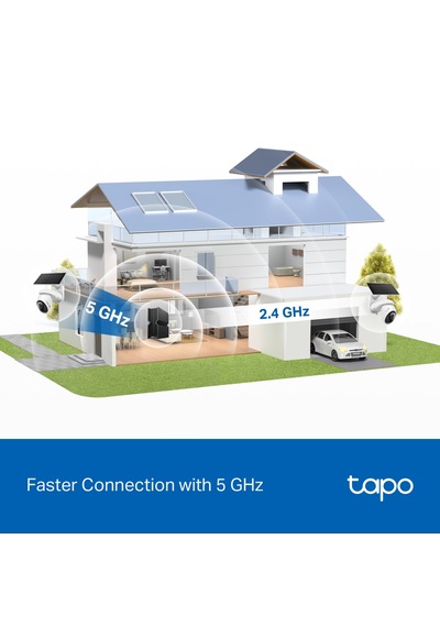 Tp-link Tapo Tc92 Kit Dome Solar 4k Güneş Enerjili Gece Görüşlü Ip Wi-fi Güvenlik Kamerası