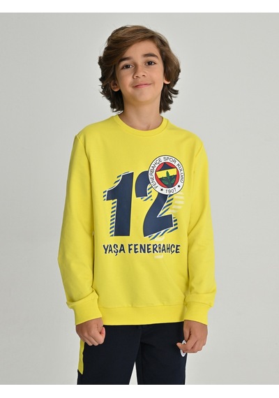 Fenerium Çocuk Trıbun 12 Fenerbahçe Sweat Sarı
