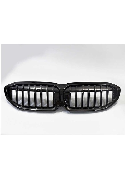 Bmw 3 Serisi G20 Piano Black Ön Panjur M3 Izgara Böbrek