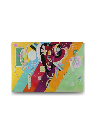 Wassily Kandinsky - Composition Tablosu - 75x50cm