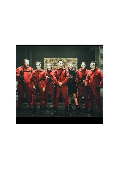 La Casa De Papel Kore Mask - Para Heist Maskesi - Dali Maskesi Bx40 Diğer