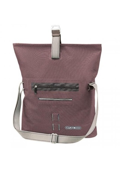 Ortlieb F8102 Twın-cıty Urban Omuz / Arka Bagaj Çantası 9l Gül Kurusu Ql2.1 Siyah