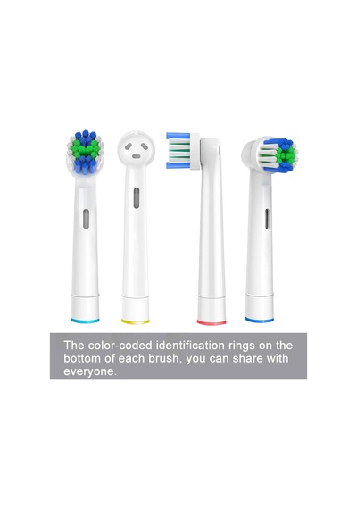 Lexroo Diş Fırçası Yedek Fırça Başlıkları, Oral B Braun İçin 8 Ad