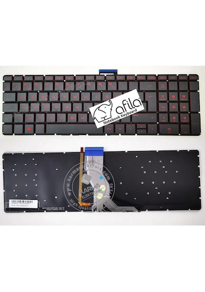 HP Uyumlu Pavilion 15-Ab050Nt 15-Ab051Nt Notebook Klavyesi - 539627206