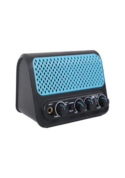 Şarjlı Mini Amfi 10w Distorsion + Reverb Bluetooth