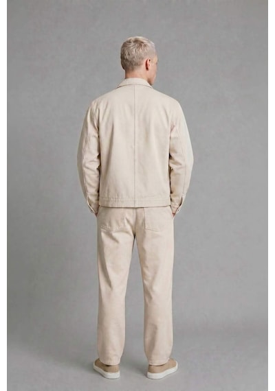 Defacto Regular Fıt Gömlek Yaka Uzun Kollu Jean Ceket I0261ax26spgr184 Gri-gr184