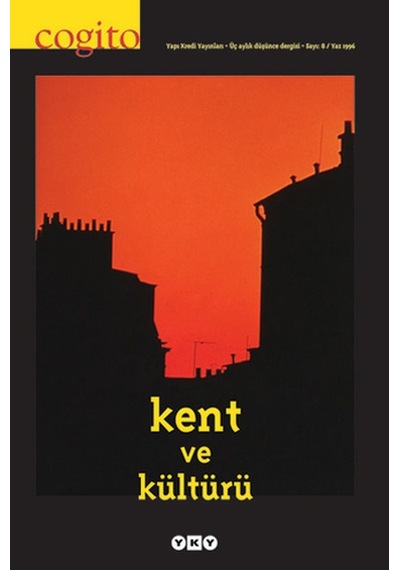 Cogito Sayı 8 Kent Ve Kültürü