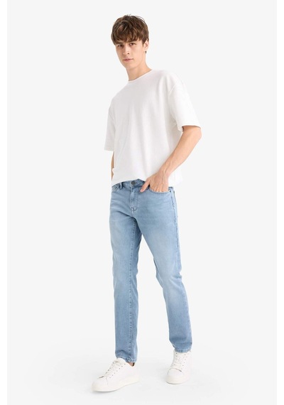Defacto Pedro Slim Fit Dar Kalıp Normal Bel Dar Paça Jean Pantolon F9814ax25aunm90 -nm90 Defacto Pedro Slim Fit Dar Kalıp Normal Bel Dar Paça Jean Pantolon F9814ax25aunm90 -nm90