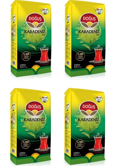 Doğuş Karadeniz Çayı 1000 Gr X 4 Adet