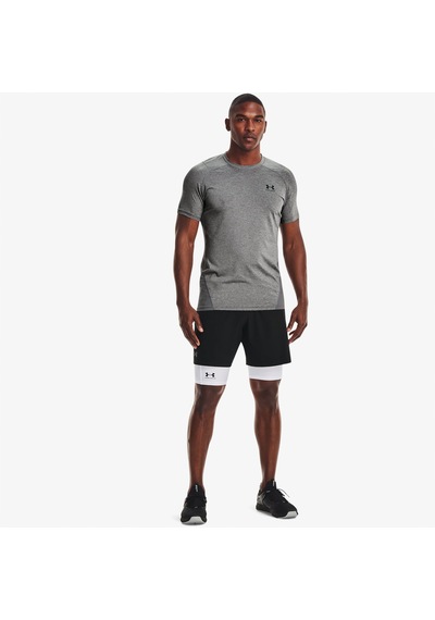 Under Armour Heatgear Pocket Long Erkek Beyaz Şort Düz 1361602 Beyaz