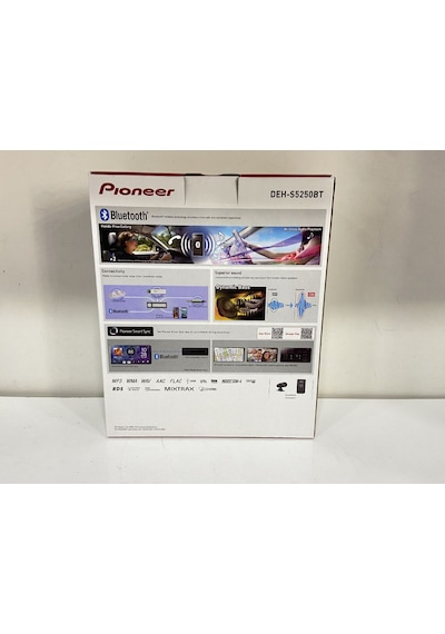Pıoneer Deh-s5250bt-usb-mp3-cd-çift Bluetooth-renk Değiştiren-4x50w-2 Anfi Çıkışlı-profesyonel Tesisat Teybi
