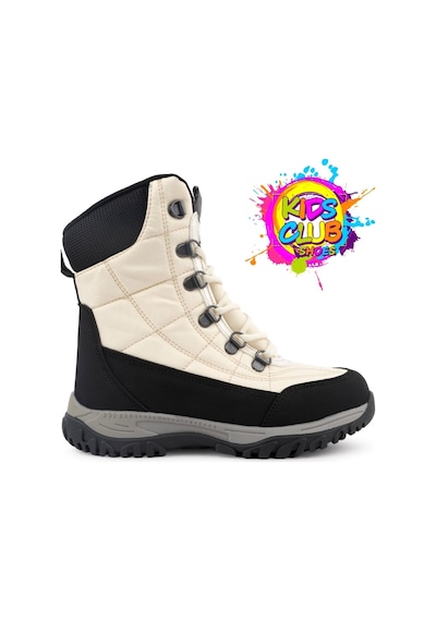 Kids Club Shoes Felix Ortopedik Kaymaz Taban Unisex Kar Botu Çocuk Bot Bej