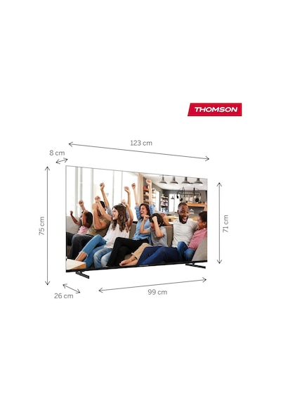 Thomson 55UG4S14 4K Ultra HD 55" 140 Ekran Uydu Alıcılı Google Smart LED TV