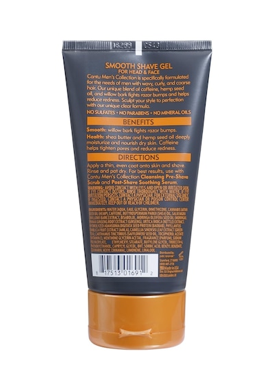 Cantu Smooth Shave Gel Tıraş Jeli - Tıraşın Yarattığı Tahrişe Karşı 142g 1 Paket