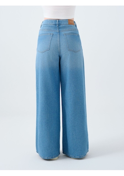LOFT Palazzo Palazzo Fıt Kadın Pantolon Lf2039827 Q1.v1 Denim