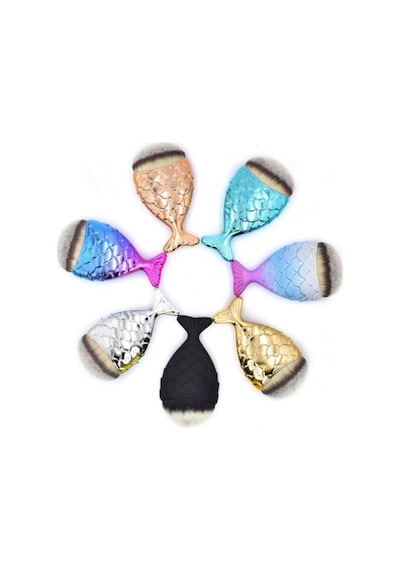 Balık Desenli Nail Art Toz Fırça