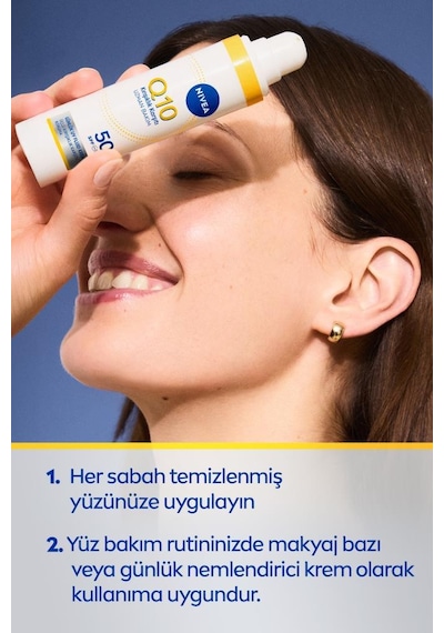 Nivea Q10 Günlük Gündüz Bakım Kremi SPF50 40 ML