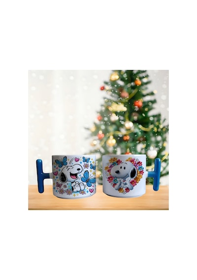 Snoopy Kupa Bardak Tek Adet 0428 Çok Renkli