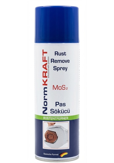 Norm Kraft Pas Sökücü Mos2 Rostoff 400 Ml - Molibden Katkılı Civata Gevşetici 1 adet