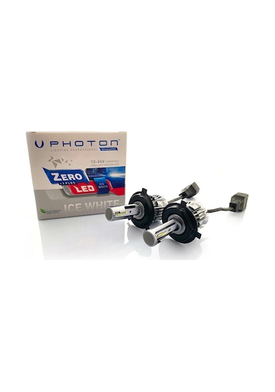 Photon Zero H4 +3 Plus Fansız Led Buz Beyaz