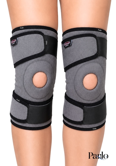 Patella Destekli Dizlik 1 Çift Ayarlanabilir Neopren Ortopedik Diz Desteği