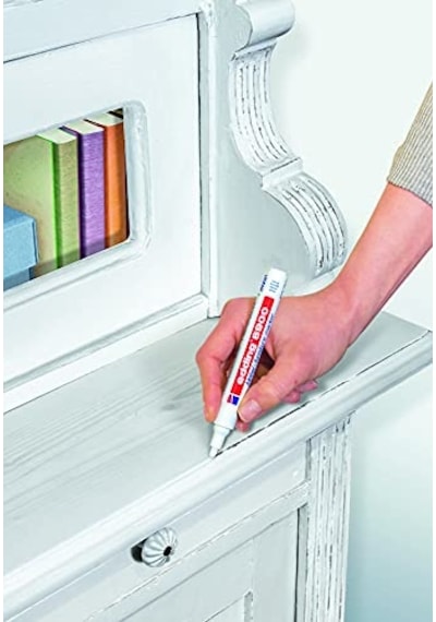Edding 4-8900-1-4616 Mobilya Kalemi 8900 Dıy, 1.5-2 Mm, Açık Meşe Abanoz - Beyaz