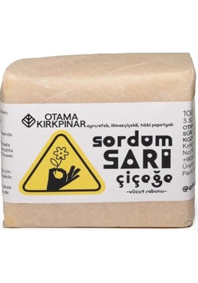 Kırkpınar Sordum Sarı Çiçeğe Vücut Sabunu