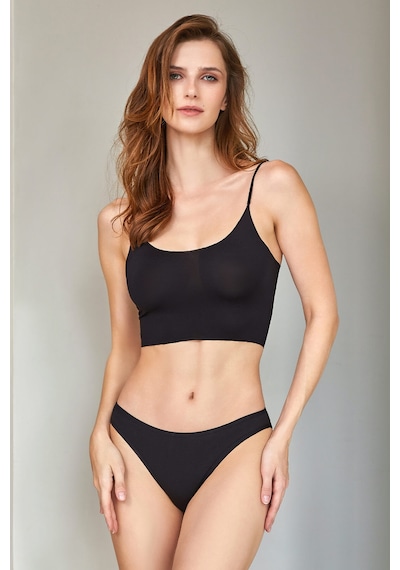 Berrak 7'li Kadın Bikini Külot Siyah