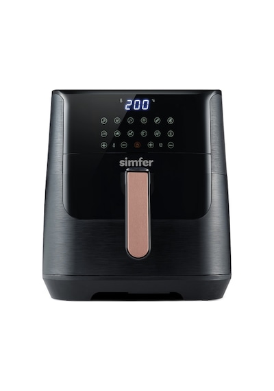 Simfer 6704 8Litre Airfry Smart Dijital Siyah