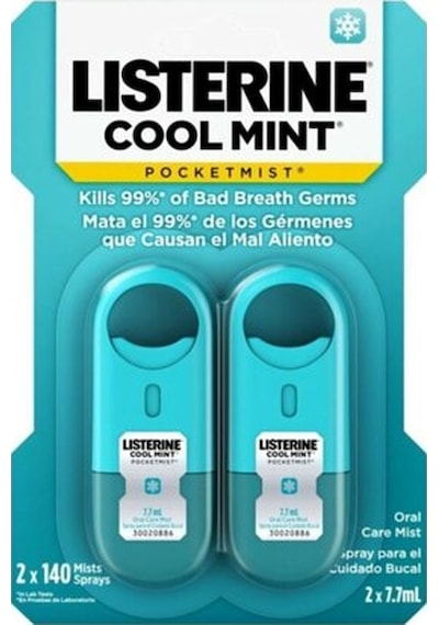 Listerine Cool Mint Ağız Spreyi 2'li 15.4 ML
