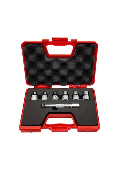 İzeltaş 1113 00 6007 Star Torx Lokma Anahtar Takımı 7 Parça