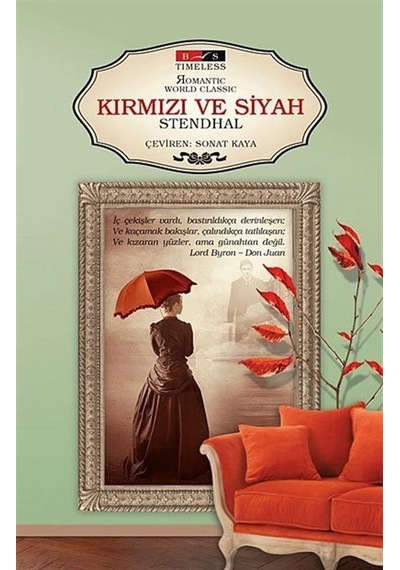 Kırmızı ve Siyah - Timeless - Henri Beyle Stendhal - Bordo