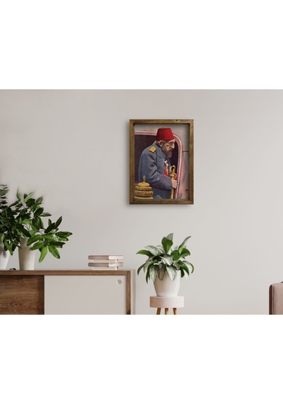 Bk Home Sultan Iı Abdülhamid Han Tasarımlı Doğal Masif Ahşap Çerç (551058001)