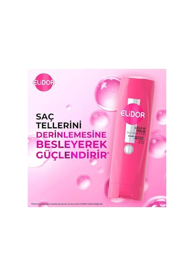 Elidor Saç Kremi 350ml. Güçlü Ve Parlaklık