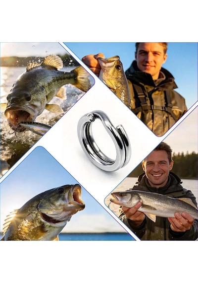 Nt Swivel Tenmouth Hyper Ring Gt Paslanmaz Split Ring No: 3