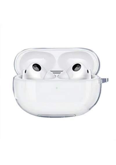 Forzacase Huawei Freebuds Pro 5 İle Uyumlu Şeffaf Anahtar Askılıklı Bluetooth Kulaklık Kılıfı - Fc927