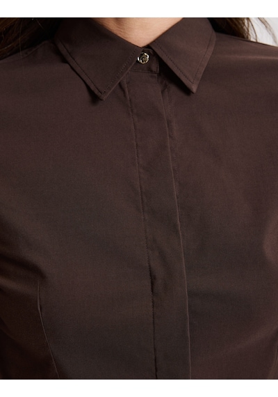 Pierre Cardin Kahverengi Slim Fit Uzun Kollu Gömlek 50331517 Vr029