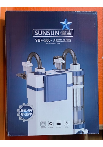 Sunsun Yeni Nesil Askı Filtre Ybf500 500 Lt/h 6w 185x90x255