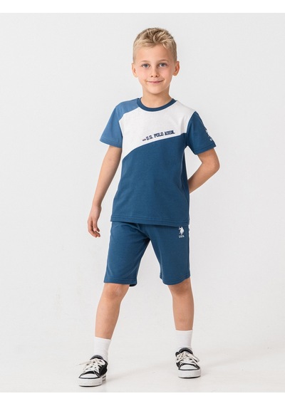 U.S. Polo Assn. U.s. Polo Assn Kids 4-7 Yaş Takım - Mavi Koyu İndigo