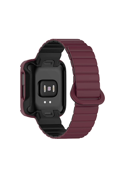 Zore Xiaomi Redmi Watch 2 Silikon Kordon Krd-105 Strap Kayış-gri-turuncu