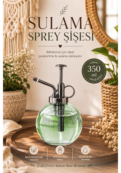 Perotti 15729 350 Ml Cam Yağlık Sirkelik Yağdanlık Şişesi Yeşil