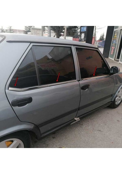 Tofaş Uyumlu KARTAL DOĞAN ŞAHİN CAM ÇİTASI KROM
