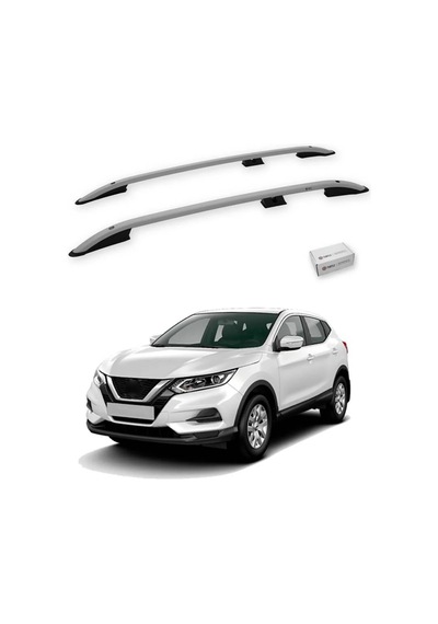 Turtle Nissan Qashqai J11 2014-2020 Tavan Çıtası Crown Gri