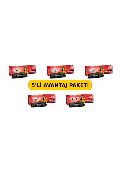 Crg737h Canon Mf-216n Uyumlu Toner - 2400 Sayfalık - 5'li  Paket