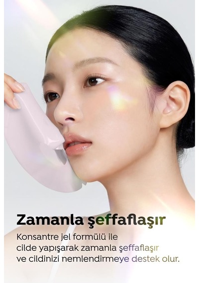 Dermal Seoul Face Gül Pdrn Onarıcı Glow Işıltı Veren Eriyen Kore Maskesi Hidrojel Maske 34 Gr 2 Adet
