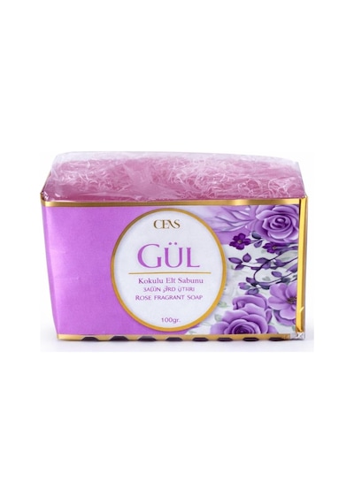 Lifli Gül Kokulu Katı Sabun Doğal Peeling Etkili Ve Ferahlatıcı Banyo Sabunu Diğer