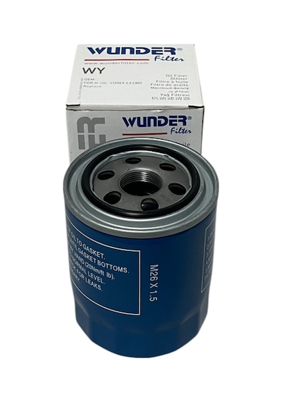 Wunder Kia Sorento I 2.5 D 2006-2010 İnce Tip Yağ Filtresi