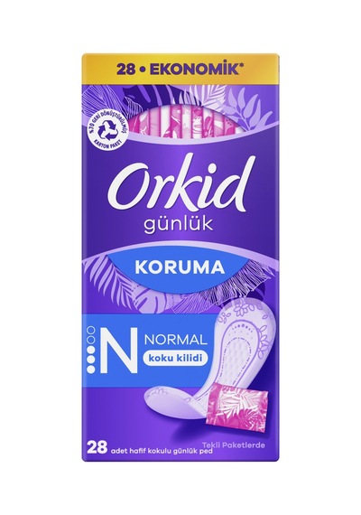 Orkid Pamuksu Yaprak Çanta Paket 28'li - 8 Adet Tarı