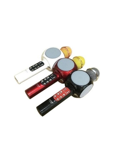 Pl-2466 Bluetooth Karaoke Mikrofon Sd-usb Beyaz